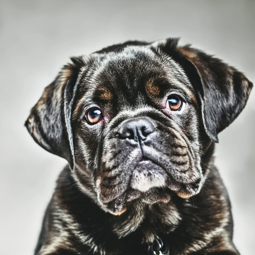 Charming Black Dog FREE Stock Photo, dog,  pet,  portrait picture