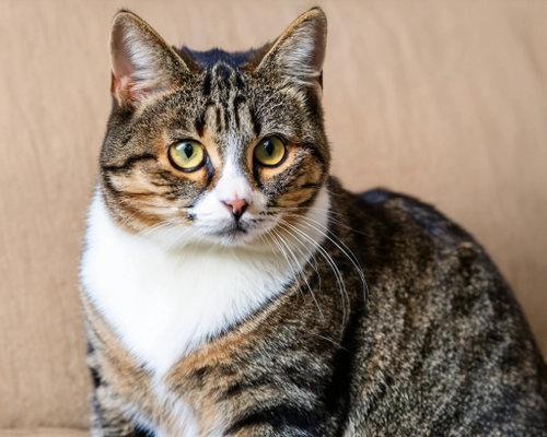 Charming Tabby Cat FREE Stock Photo, cat,  tabby,  pet picture