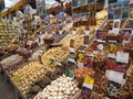 Holland flower market scene with flower bulbs FREE Stock Photo, flower bulbs,  market,  holland picture