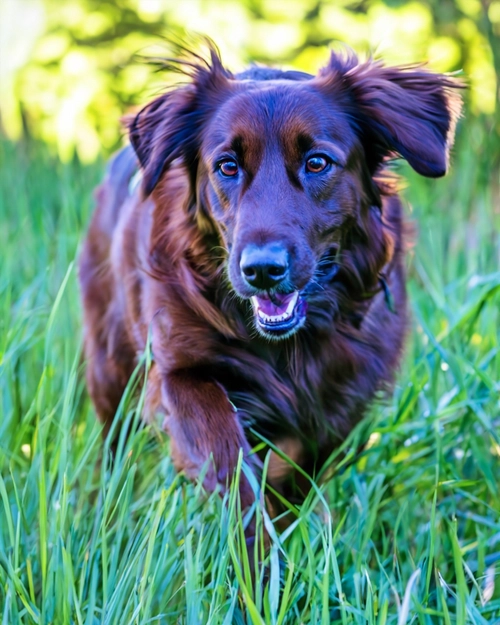 Playful Brown Dog FREE Stock Photo, dog,  brown,  playful picture