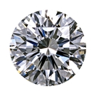 Brilliant Cut Diamond Sparkling on White Background FREE Stock Photo, diamond,  round diamond,  brilliant cut picture
