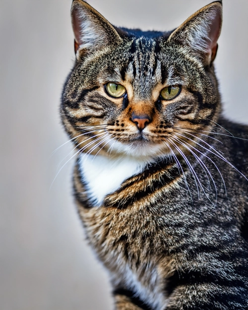 Striking Tabby Cat FREE Stock Photo, cat,  tabby,  pet picture