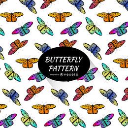 Vibrant butterfly design pattern FREE Stock Vector, pattern, butterfly, animal picture