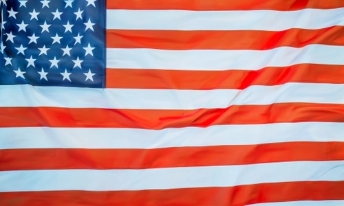 Waving American Flag FREE Stock Photo, American,  flag,  patriotic picture